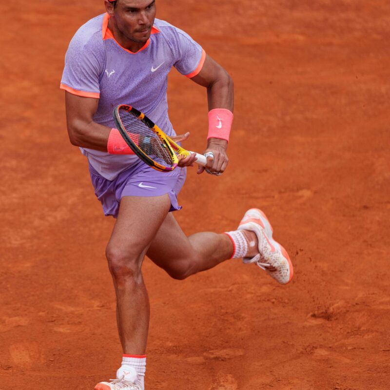 Rafa Nadal Run Vertical
